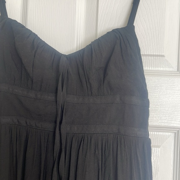NWOT Petal & Pup Black Darcie Sweetheart Neckline Midi Dress - Picture 7 of 8